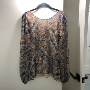 NWOT Show Me Your Mumu Printed Top